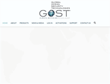 Tablet Screenshot of gostglobal.com